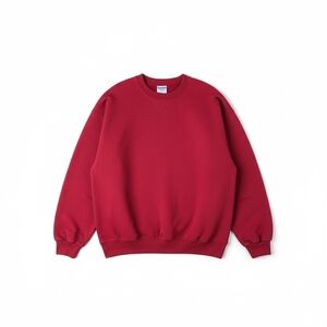 Vintage Jerzees Blank Crewneck Sweatshirt V-Notch Pullover
